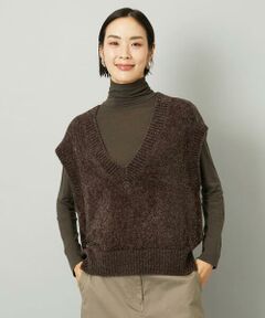 MICHEL KLEIN / ミッシェルクラン ベスト | フェザータッチVネックベスト