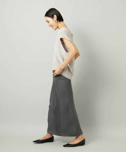 MICHEL KLEIN / ミッシェルクラン ベスト | フェザータッチVネックベスト | 詳細18