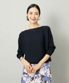 MICHEL KLEIN / ミッシェルクラン ニット・セーター | ［定番人気］ホールガーメント(R)ドルマンスリーブニット（7分袖）