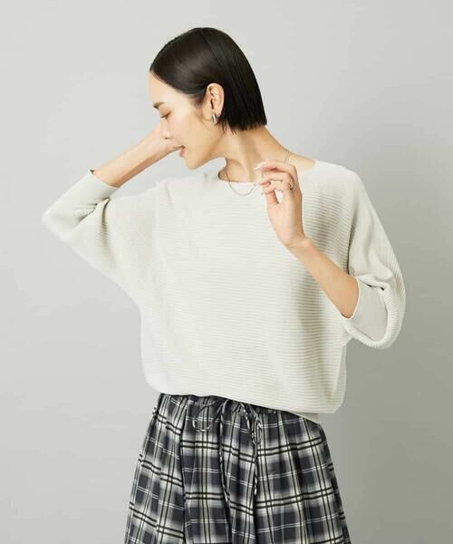 MICHEL KLEIN / ミッシェルクラン ニット・セーター | ［定番人気］ホールガーメント(R)ドルマンスリーブニット（7分袖） | 詳細16