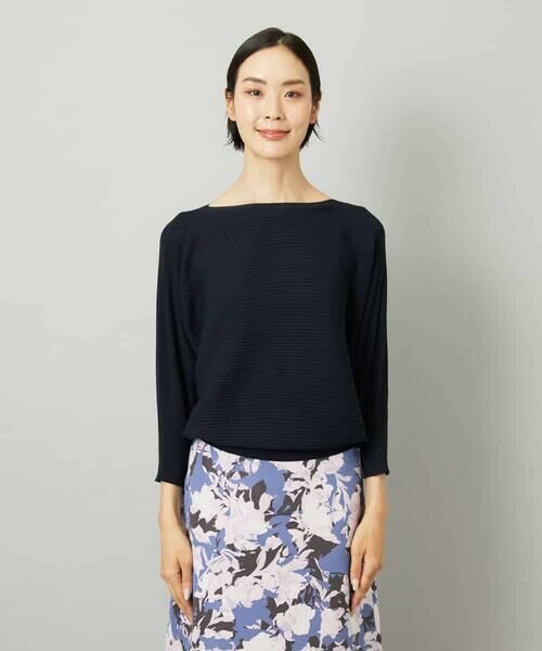 MICHEL KLEIN / ミッシェルクラン ニット・セーター | ［定番人気］ホールガーメント(R)ドルマンスリーブニット（7分袖） | 詳細20