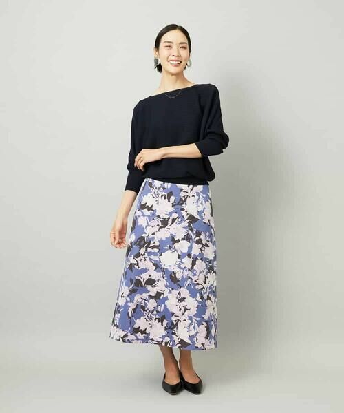 MICHEL KLEIN / ミッシェルクラン ニット・セーター | ［定番人気］ホールガーメント(R)ドルマンスリーブニット（7分袖） | 詳細4