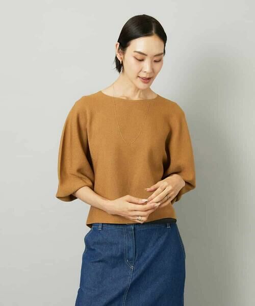 MICHEL KLEIN / ミッシェルクラン ニット・セーター | ホールガーメント(R)ラメニット | 詳細11