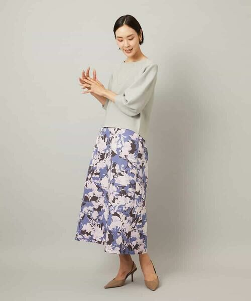 MICHEL KLEIN / ミッシェルクラン ニット・セーター | ホールガーメント(R)ラメニット | 詳細5