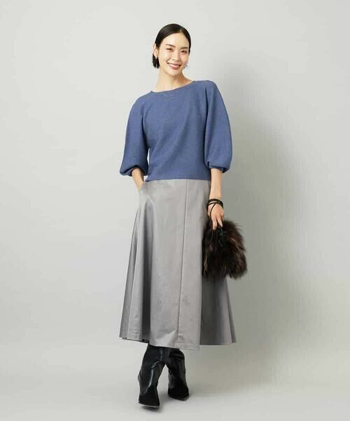 MICHEL KLEIN / ミッシェルクラン ニット・セーター | ホールガーメント(R)ラメニット | 詳細8