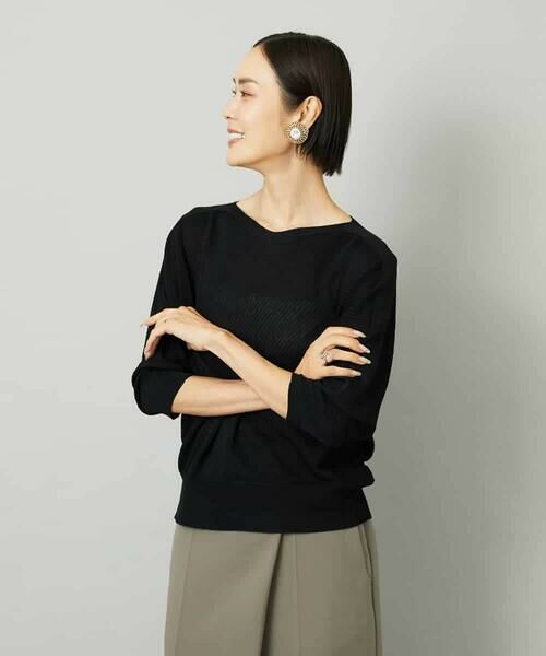 MICHEL KLEIN / ミッシェルクラン ニット・セーター | ドルマンスリーブニット | 詳細16