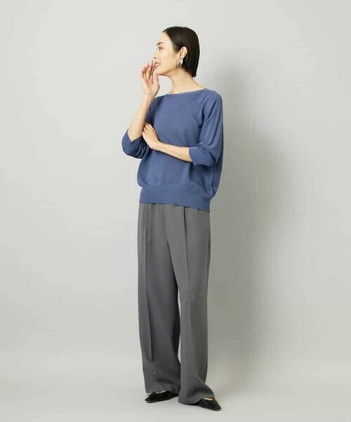 MICHEL KLEIN / ミッシェルクラン ニット・セーター | ドルマンスリーブニット | 詳細9