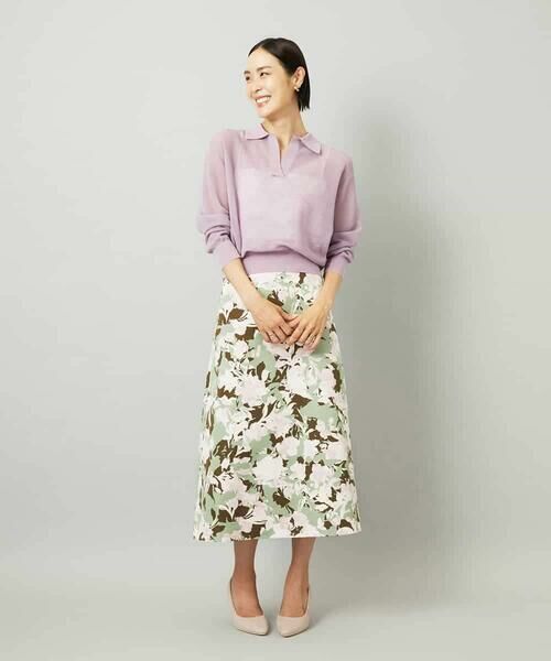 MICHEL KLEIN / ミッシェルクラン ニット・セーター | シアースキッパーニットプルオーバー | 詳細13