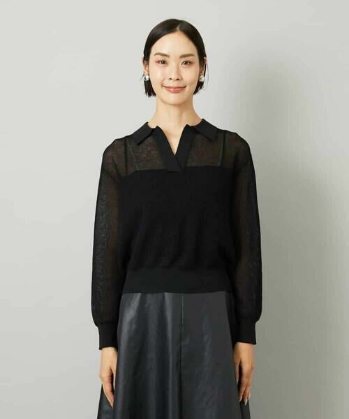 MICHEL KLEIN / ミッシェルクラン ニット・セーター | シアースキッパーニットプルオーバー | 詳細16