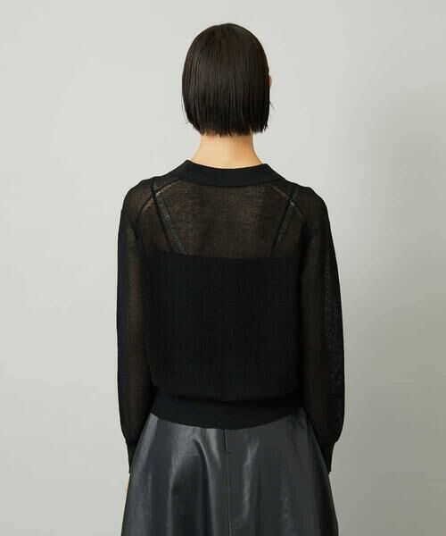 MICHEL KLEIN / ミッシェルクラン ニット・セーター | シアースキッパーニットプルオーバー | 詳細18