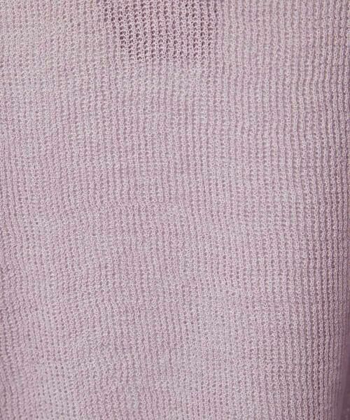 MICHEL KLEIN / ミッシェルクラン ニット・セーター | シアースキッパーニットプルオーバー | 詳細24