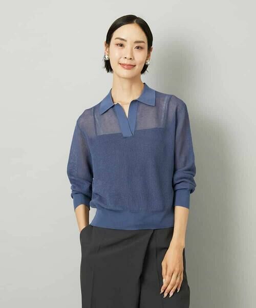 MICHEL KLEIN / ミッシェルクラン ニット・セーター | シアースキッパーニットプルオーバー | 詳細6