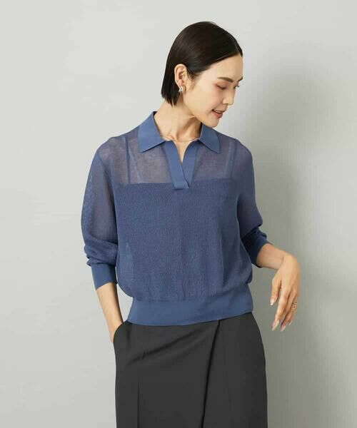 MICHEL KLEIN / ミッシェルクラン ニット・セーター | シアースキッパーニットプルオーバー | 詳細7