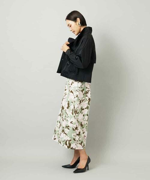MICHEL KLEIN / ミッシェルクラン ロング・マキシ丈スカート | アンティークローズプリントスカート | 詳細25