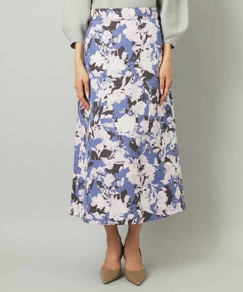 MICHEL KLEIN / ミッシェルクラン ロング・マキシ丈スカート | アンティークローズプリントスカート | 詳細26