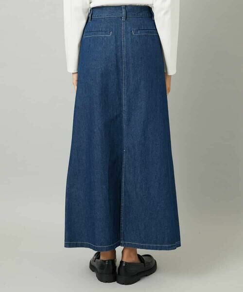 MICHEL KLEIN / ミッシェルクラン ロング・マキシ丈スカート | [セットアップ対応]デニムAラインスカート | 詳細18