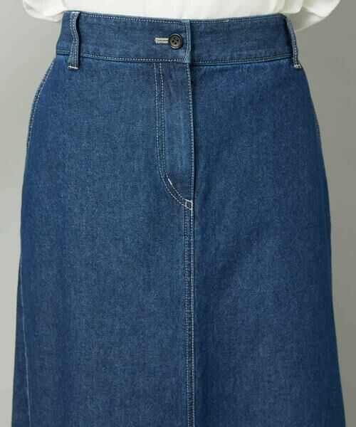 MICHEL KLEIN / ミッシェルクラン ロング・マキシ丈スカート | [セットアップ対応]デニムAラインスカート | 詳細22