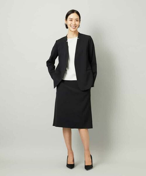 MICHEL KLEIN / ミッシェルクラン ミニ・ひざ丈スカート | [セットアップ対応]Aラインスカート | 詳細15