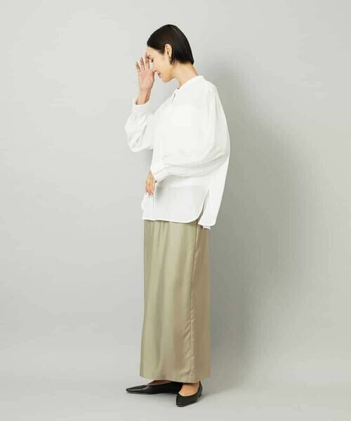 MICHEL KLEIN / ミッシェルクラン ロング・マキシ丈スカート | [セットアップ対応]ナロースカート | 詳細24