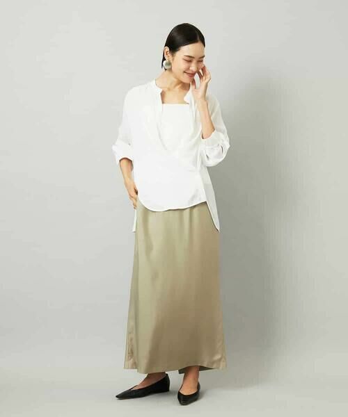 MICHEL KLEIN / ミッシェルクラン ロング・マキシ丈スカート | [セットアップ対応]ナロースカート | 詳細26