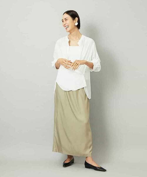 MICHEL KLEIN / ミッシェルクラン ロング・マキシ丈スカート | [セットアップ対応]ナロースカート | 詳細27