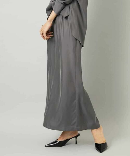 MICHEL KLEIN / ミッシェルクラン ロング・マキシ丈スカート | [セットアップ対応]ナロースカート | 詳細3