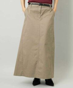 MICHEL KLEIN / ミッシェルクラン ロング・マキシ丈スカート | [セットアップ対応]チノAラインスカート