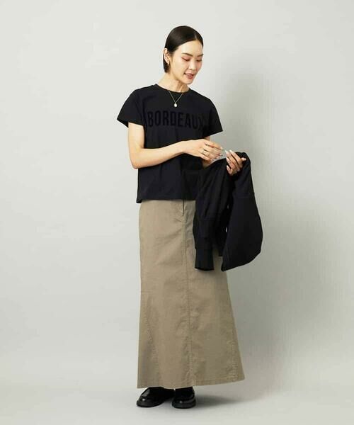 MICHEL KLEIN / ミッシェルクラン ロング・マキシ丈スカート | [セットアップ対応]チノAラインスカート | 詳細22