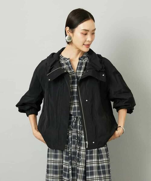 MICHEL KLEIN / ミッシェルクラン その他アウター | ドロストコンパクトブルゾン | 詳細1