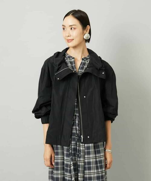 MICHEL KLEIN / ミッシェルクラン その他アウター | ドロストコンパクトブルゾン | 詳細2