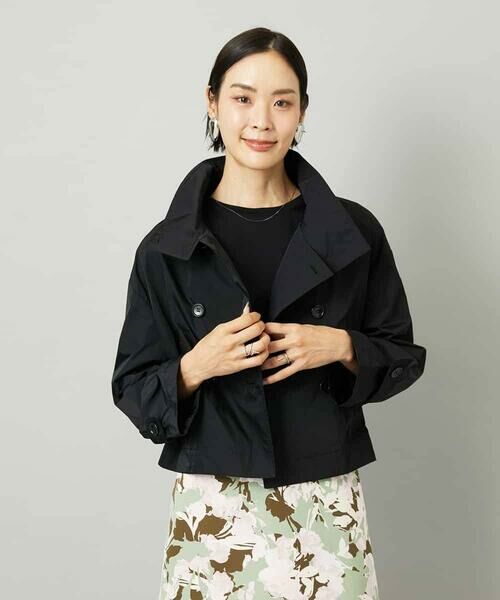 MICHEL KLEIN / ミッシェルクラン その他アウター | スタンドカラーショートブルゾン | 詳細8