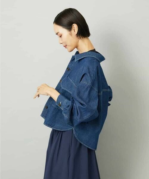 MICHEL KLEIN / ミッシェルクラン Gジャン・デニムジャケット | [セットアップ対応]デニムダブルポケットブルゾン | 詳細10