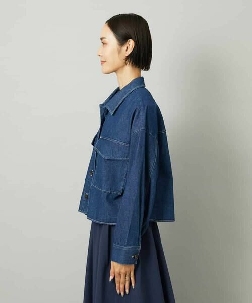 MICHEL KLEIN / ミッシェルクラン Gジャン・デニムジャケット | [セットアップ対応]デニムダブルポケットブルゾン | 詳細15