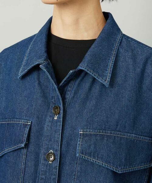MICHEL KLEIN / ミッシェルクラン Gジャン・デニムジャケット | [セットアップ対応]デニムダブルポケットブルゾン | 詳細17