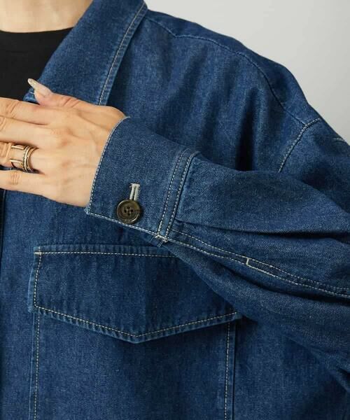 MICHEL KLEIN / ミッシェルクラン Gジャン・デニムジャケット | [セットアップ対応]デニムダブルポケットブルゾン | 詳細19