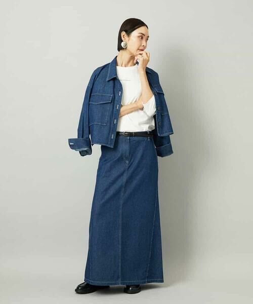 MICHEL KLEIN / ミッシェルクラン Gジャン・デニムジャケット | [セットアップ対応]デニムダブルポケットブルゾン | 詳細4