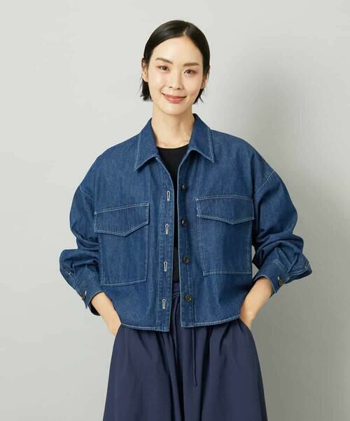 MICHEL KLEIN / ミッシェルクラン Gジャン・デニムジャケット | [セットアップ対応]デニムダブルポケットブルゾン | 詳細6