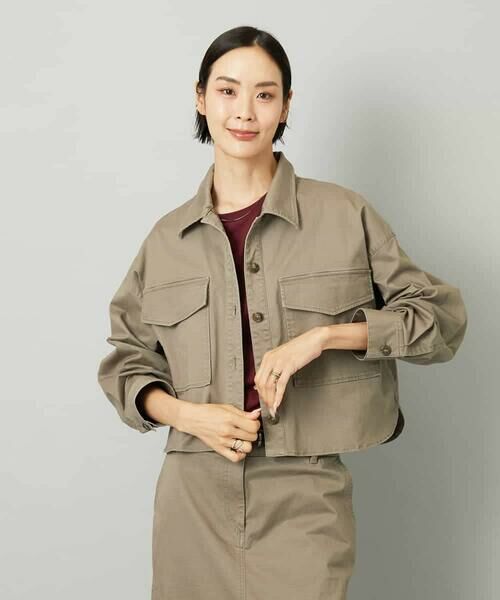 MICHEL KLEIN / ミッシェルクラン Gジャン・デニムジャケット | [セットアップ対応]チノダブルポケットブルゾン | 詳細1