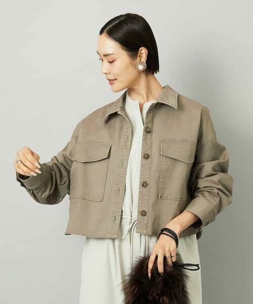 MICHEL KLEIN / ミッシェルクラン Gジャン・デニムジャケット | [セットアップ対応]チノダブルポケットブルゾン | 詳細10