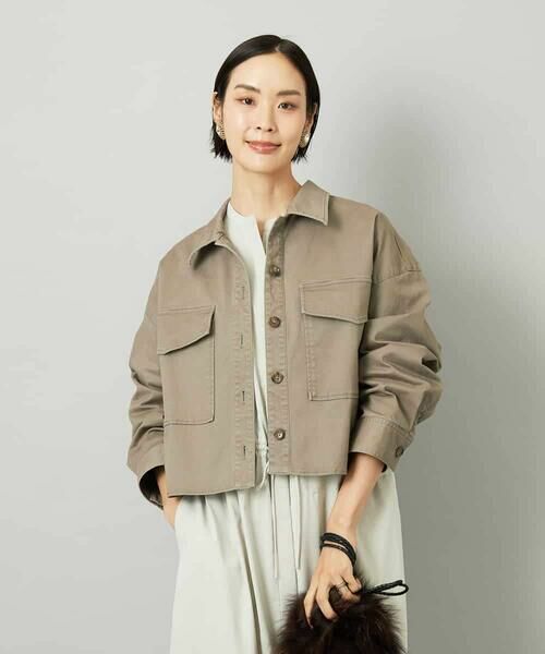 MICHEL KLEIN / ミッシェルクラン Gジャン・デニムジャケット | [セットアップ対応]チノダブルポケットブルゾン | 詳細8