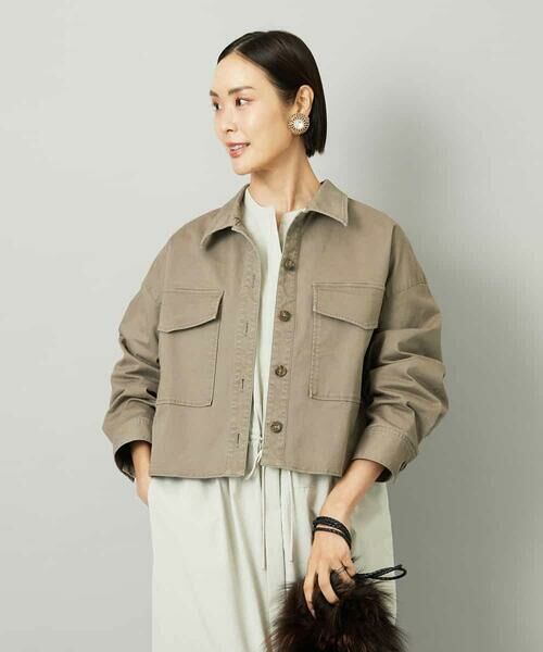 MICHEL KLEIN / ミッシェルクラン Gジャン・デニムジャケット | [セットアップ対応]チノダブルポケットブルゾン | 詳細9