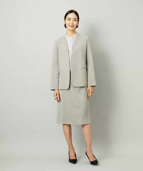 MICHEL KLEIN / ミッシェルクラン シャツ・ブラウス | ボウタイ付き2WAYブラウソ— | 詳細5