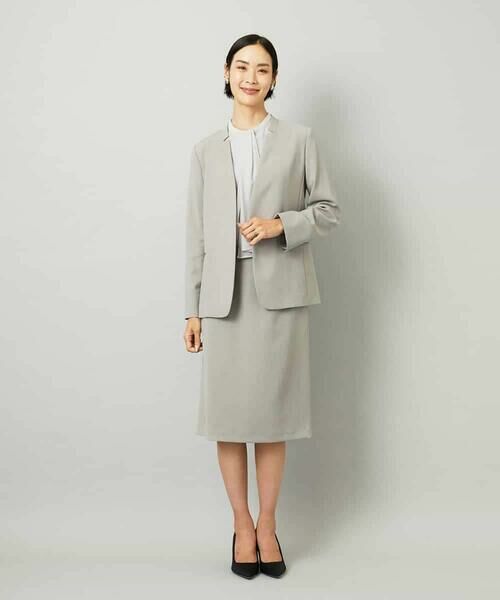 MICHEL KLEIN / ミッシェルクラン シャツ・ブラウス | ボウタイ付き2WAYブラウソ— | 詳細6