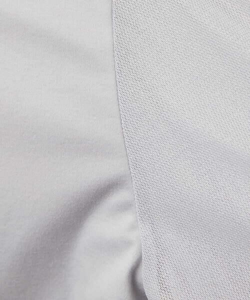 MICHEL KLEIN / ミッシェルクラン カットソー | ラメチュールスリーブ異素材カットソー | 詳細18