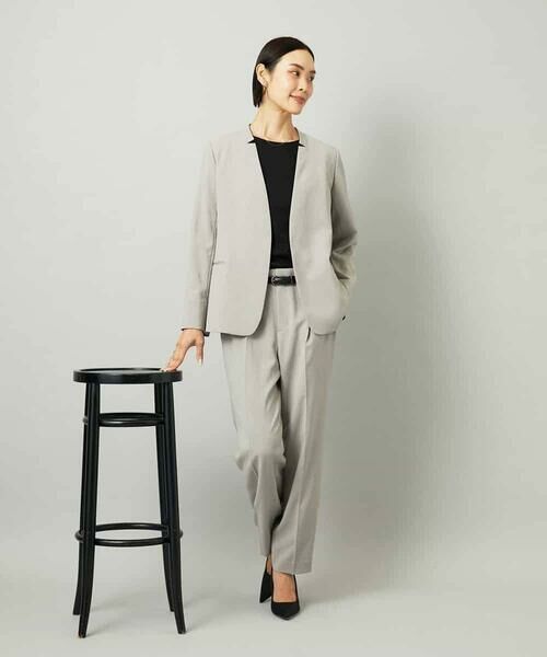 MICHEL KLEIN / ミッシェルクラン カットソー | クリーンフォルムTシャツ | 詳細18