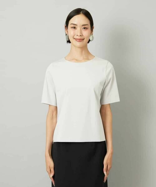 MICHEL KLEIN / ミッシェルクラン カットソー | クリーンフォルムTシャツ | 詳細19