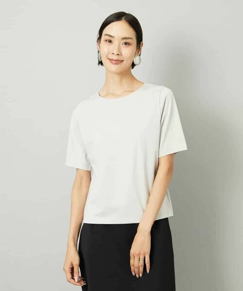 MICHEL KLEIN / ミッシェルクラン カットソー | クリーンフォルムTシャツ | 詳細2