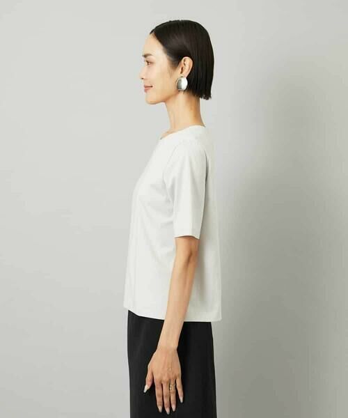 MICHEL KLEIN / ミッシェルクラン カットソー | クリーンフォルムTシャツ | 詳細20