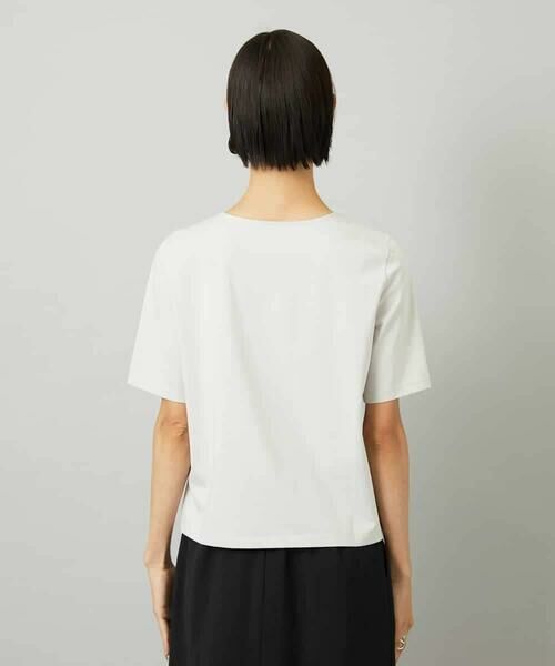 MICHEL KLEIN / ミッシェルクラン カットソー | クリーンフォルムTシャツ | 詳細21