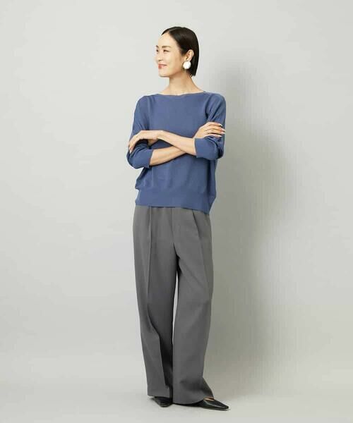 MICHEL KLEIN / ミッシェルクラン その他パンツ | コージーワイドパンツ | 詳細13